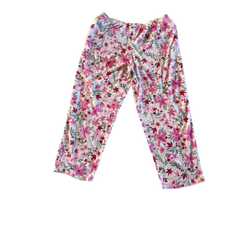 HUE Flurry Floral Pajama Pant With Pockets Sleepwear. - Picture 4 of 4